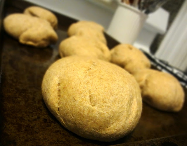 Whole Wheat Rolls-2 Ways (Regular, and Garlic Knot)