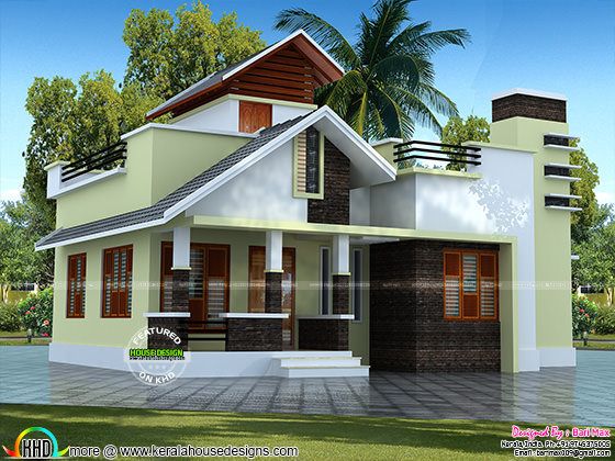 Low cost single floor home 1050 sq-ft