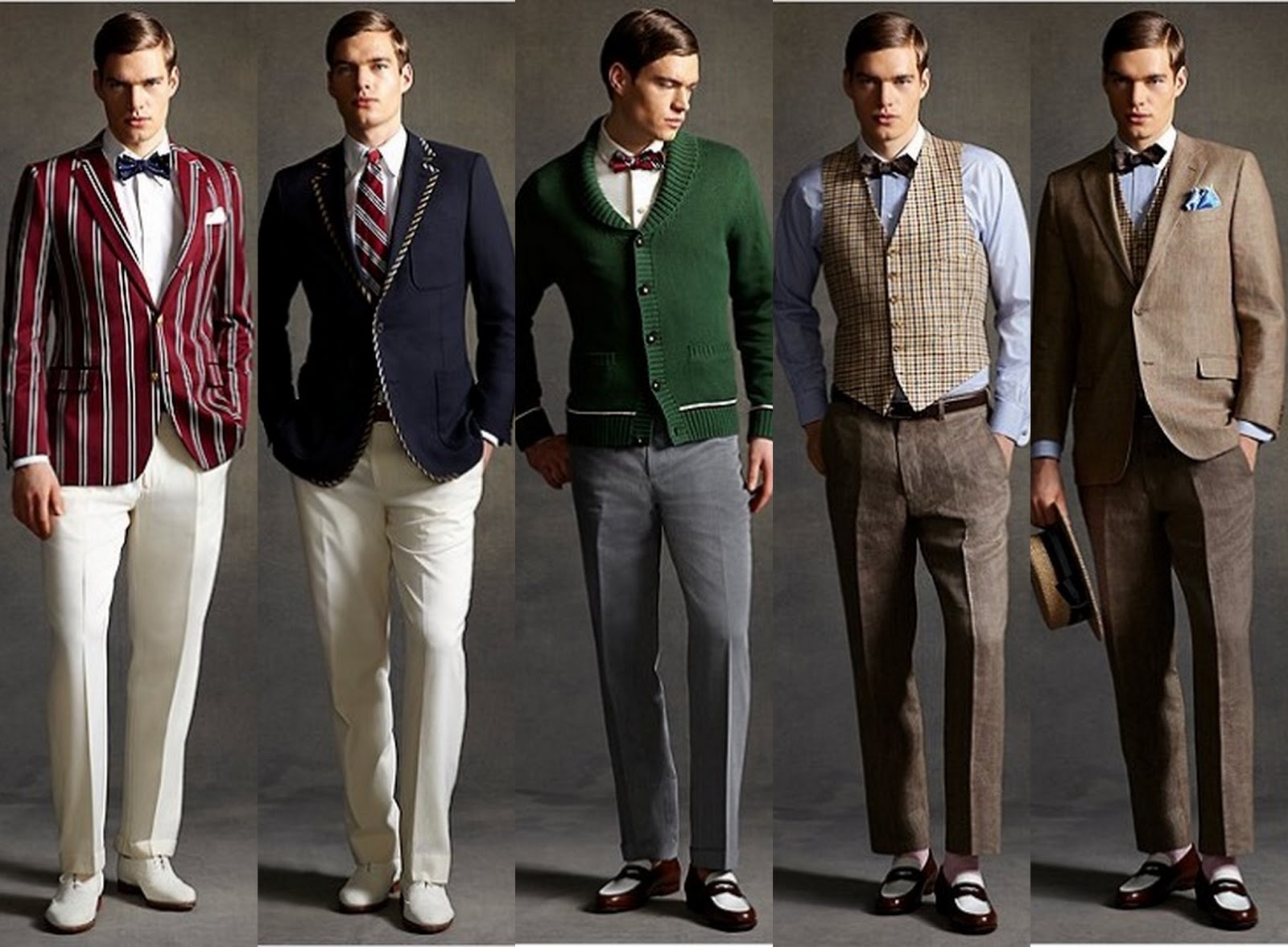 ... up: what is that?: 1920s men`s fashion. Oh my god, it`s Gatsby style