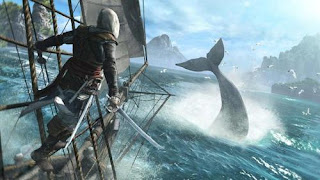 Capitão Edward Kenway diz: "se cuida, Free Willy!"