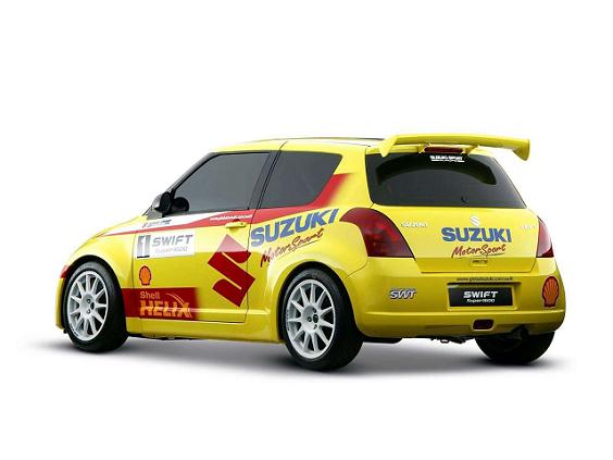 SUZUKI Swift MK4 Rally Car Modified Accessible with 13 and 15 L engines 