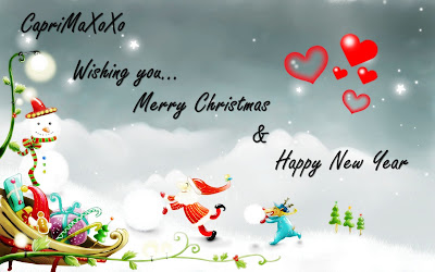 Christmas Wallpaper  on Caprimax                   Merry Christmas 2011   Happy New Year 2012