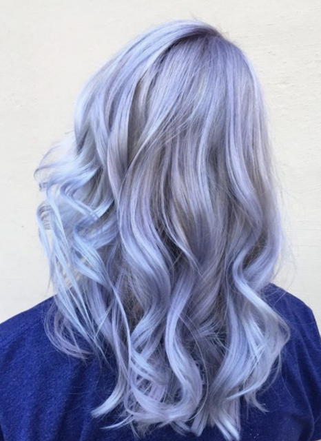 lavender hair highlights 2020