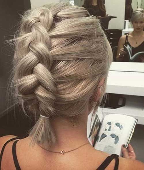 15+ Special Updos for Short Hairstyles