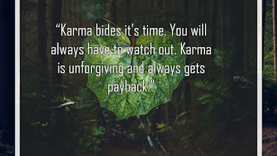 Karma quotes about how what goes around comes around