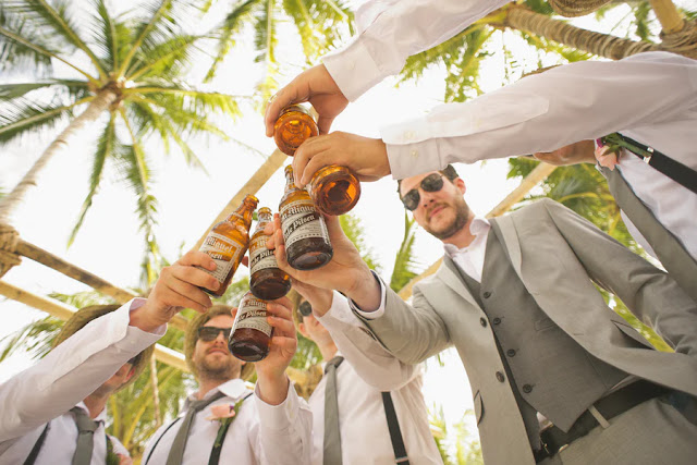 Groomsmen-toasting-wedding-planning-tips-KMich Weddings-PA