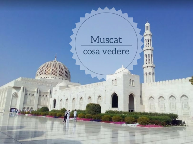 Cosa vedere a Muscat in un giorno Grande Moschea del Sultano Qaboos