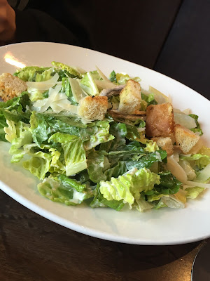 Caesar Salad at The Chocolate Sanctuary.