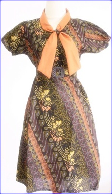 Tren 2014 Model baju batik terkini 