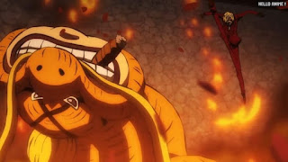 ワンピースアニメ 1045話 クイーン | ONE PIECE Episode 1045