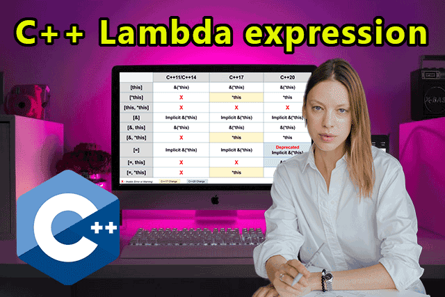 C++ Lambda expression - Learn CPP