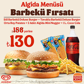 Burger King Paket Servis Kampanyaları Fırsatları İndirimleri İndirim Kuponları 2023