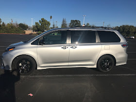 Side view of 2020 Toyota Sienna
