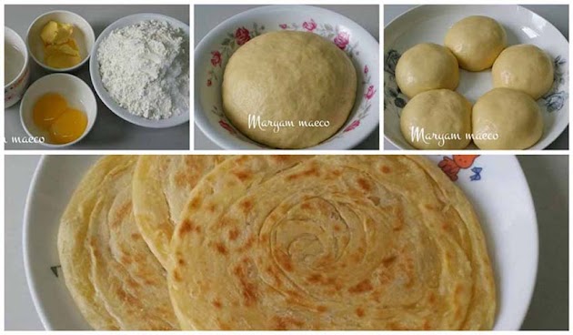 Resep Roti Maryam Original Praktis. Cukup 3 Bahan Saja!...