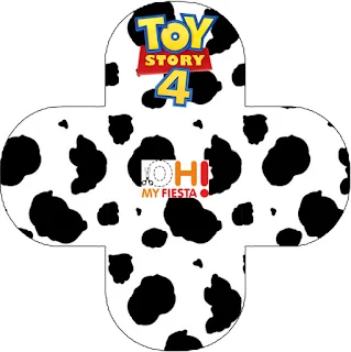 Toy Story 4 with Forky: Free Printable Boxes.