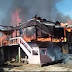 Tujuh Rumah di Desa Tanjung Raya SDT Hangus Terbakar