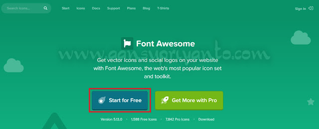 Pasang dan Gunakan Font Awesome agar Blogmu Tampil Keren