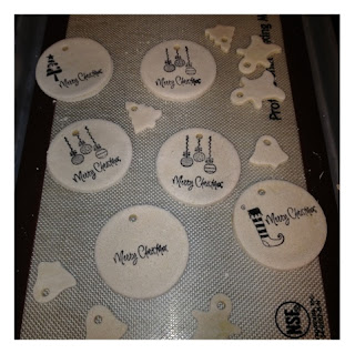 Salt Dough gift tags or ornaments 