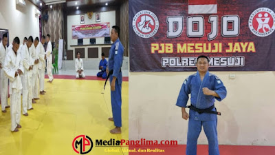 Agar Miliki Stamina Handal, Para Bintara Remaja Latihan Fisik Melalui Olahraga Judo