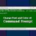 Changing Command Prompt Colors