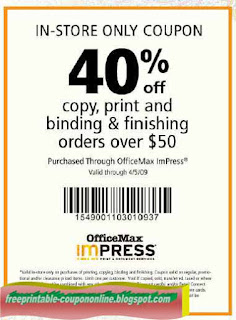 Free Printable Office Max Coupons