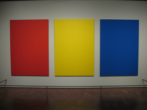 Ellsworth Kelly There's the old insult about something dull being as