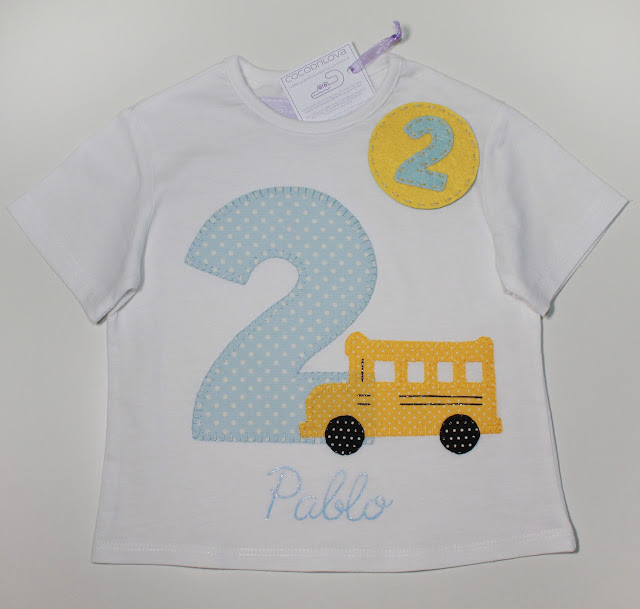 camiseta cumpleaños bus cocomelon