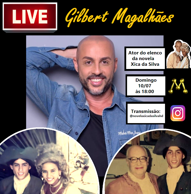 LIVE com Gilbert Magalhães @gilbertmagalhaes neste DOMINGO 10/07/2022 às 18:00 