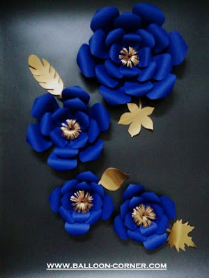 Paper Flower / Bunga Kertas (Paket Super Premium)