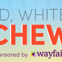 Red, White & Blue Cheesecake Salad - Wayfair Sponsored Post