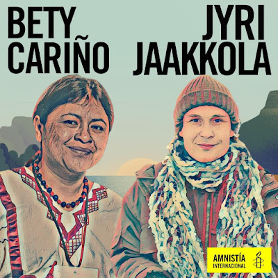 Bety Cariño  y Jyri Jaakkola