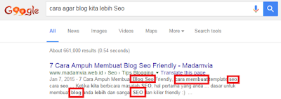 Google Keyword Planner : Keyword di Google Search