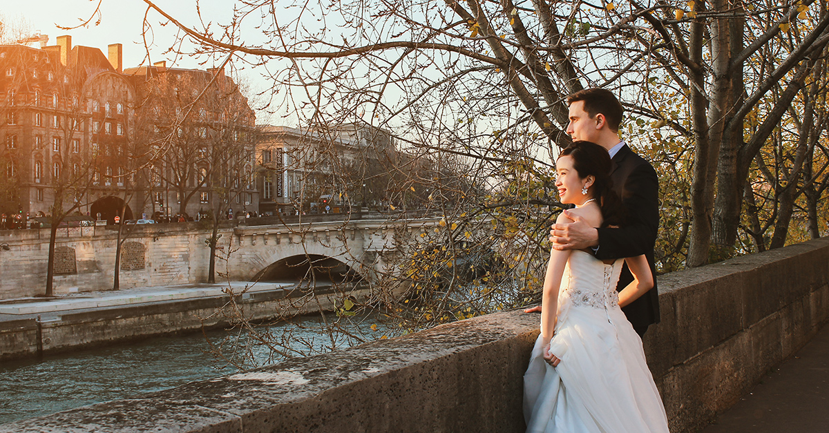 台中棒故事影像工作室 | 海外自助婚紗修片 | 法國夫妻 Sara & Olivier