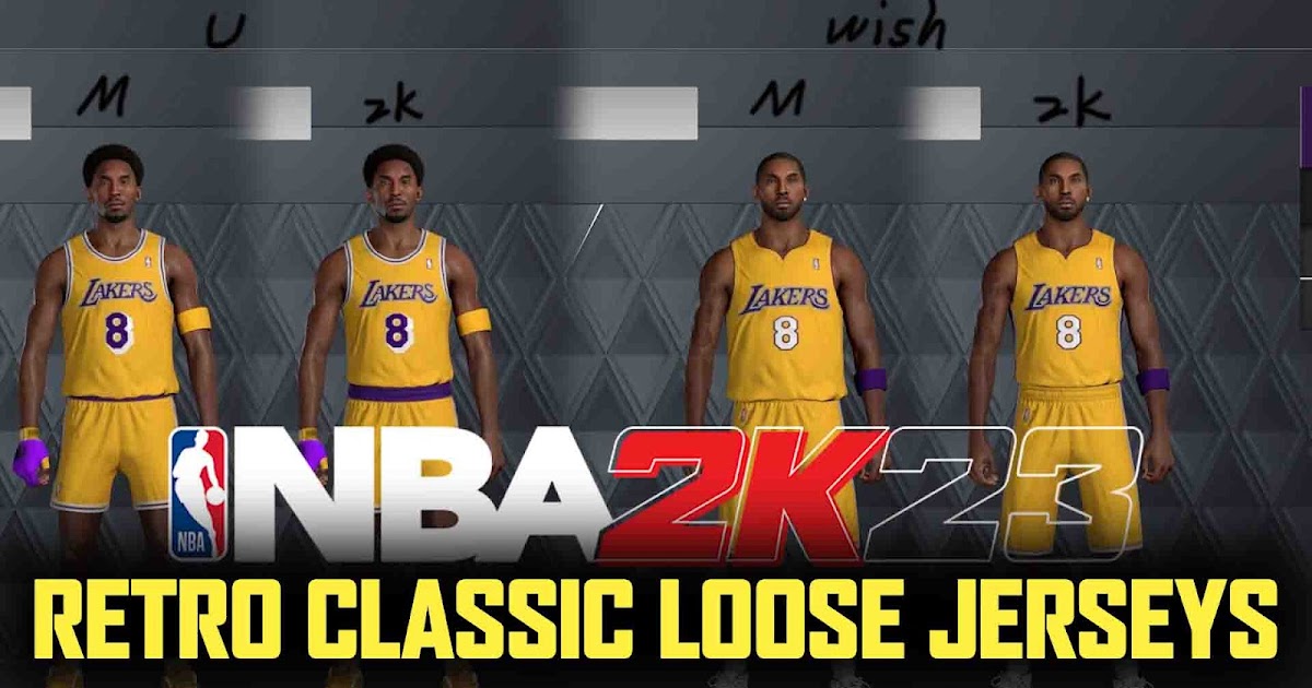 NBA 2K23 Classic Jersey Patch Mod