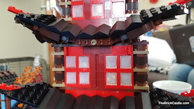 LEGO Ninjago Temple Of Airjitzu set 70751 roof build