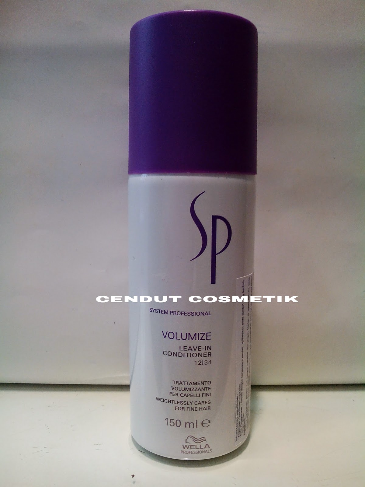 CENDUTCOSMETIK TOKO ONLINE WELLA  SP LEVE IN CONDITIONER