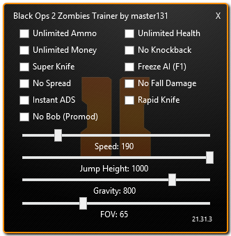 65zl8l Black Ops 2 Zombie Trainer 1.1 Hile Botu indir   Download