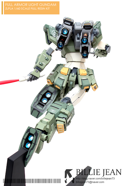 Full Armor Light Gundam Resin Kit - Painted Build