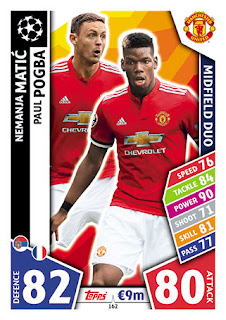 Topps Match Attax UEFA Champions League 2017-2018 Duo Set