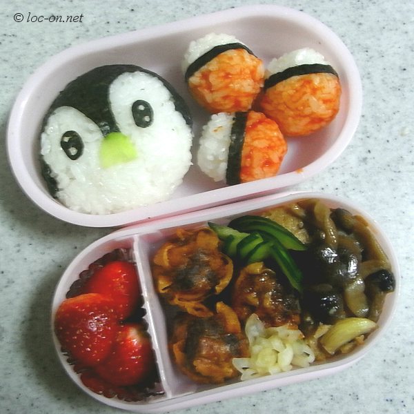 今月のキャラ弁とポケモンのキャラクター, Caractors lunch box of this month and caractors of pockmon,  本月的卡通盒饭和宠物小精灵们