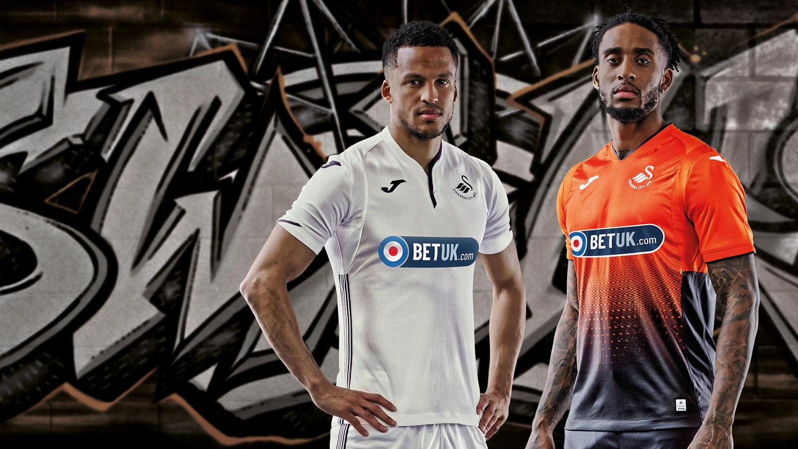 Swansea City 18 19 Home Away Kits Revealed Footy Headlines