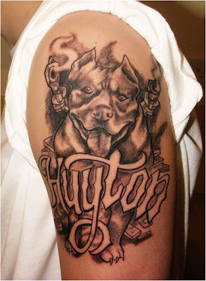 dog tattoo Design