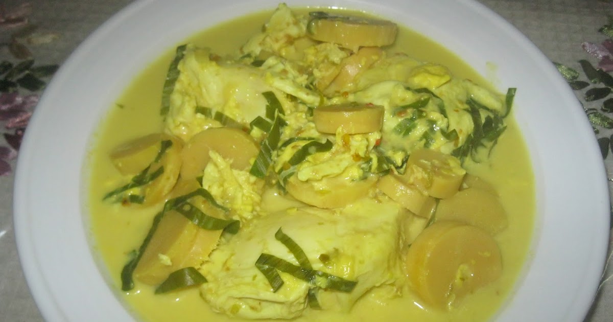 RESEPI CIKGU ANI: GULAI LEMAK CILI API TELUR ITIK-REBUNG