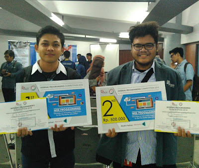 Juara 1 lomba internal programming Stikom