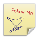 Follow twitter di blog