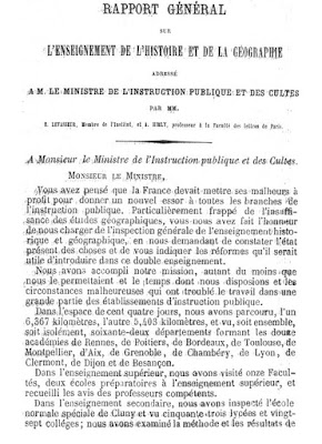 Bulletin administratif de l’Instruction publique, année 1871 (collection musée)