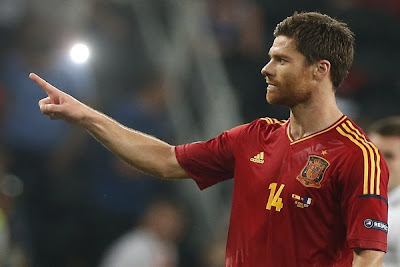 Xabi Alonso after the final match of Euro 2012 team against Italy (4: 0) talked about emotions, which he was from dedicating the victory and success of Spanish fans