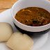 Fufu with Ogbono Soup