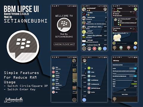 Download BBM Lipse UI V2 Untuk Android