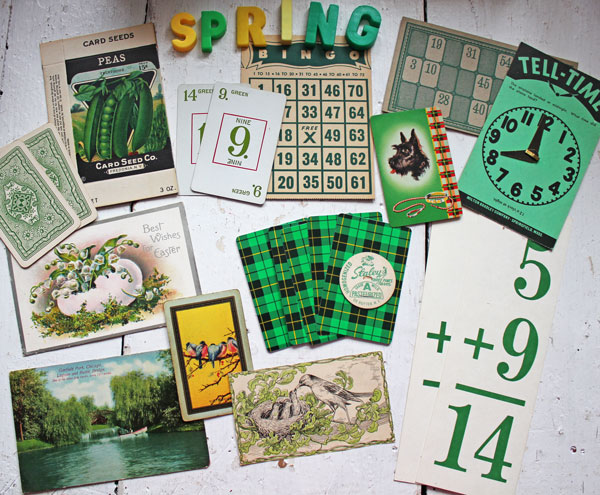 Fun Thrift Store Finds From Itsy Bits And Pieces Blog- Vintage Ephemera